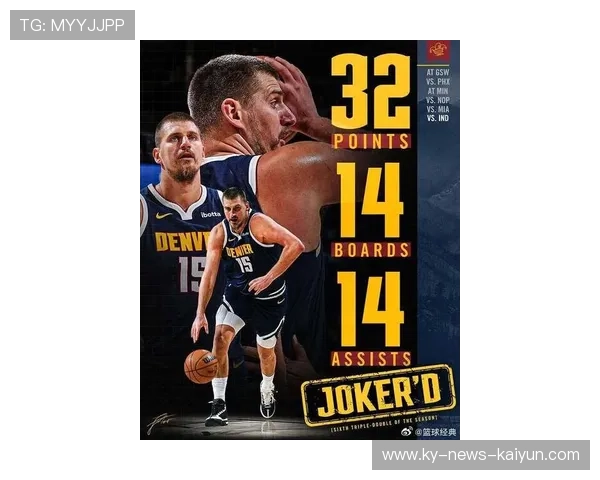 约基奇中距离突破命中,掘金再次牢牢掌控